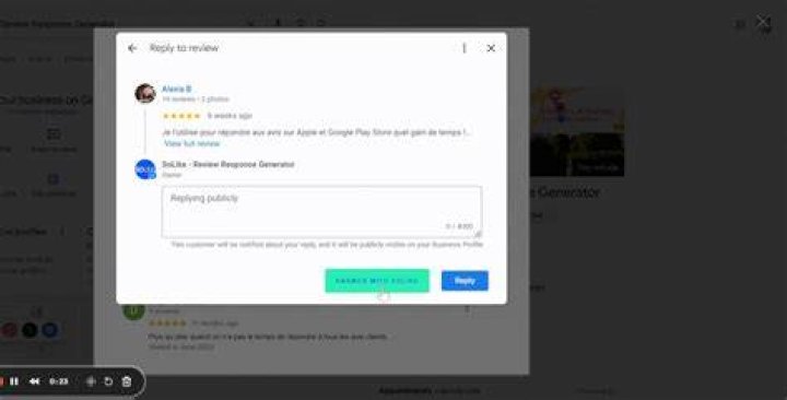 Email response from google play developer support