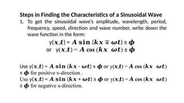 Equation for a sinusoidal wave with changing frequency