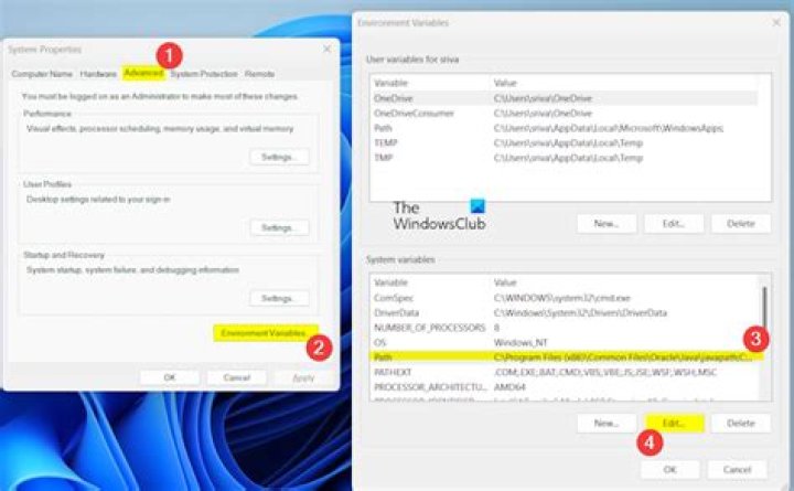 ERROR 'Could not find javaw.exe in PATH'