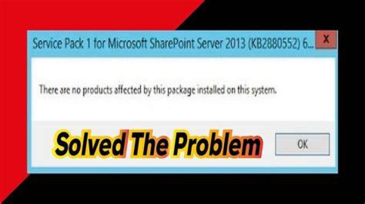 Error message 