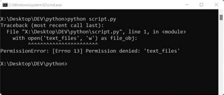 Error: Permission denied (os error 13) When I want to run a program is in system path