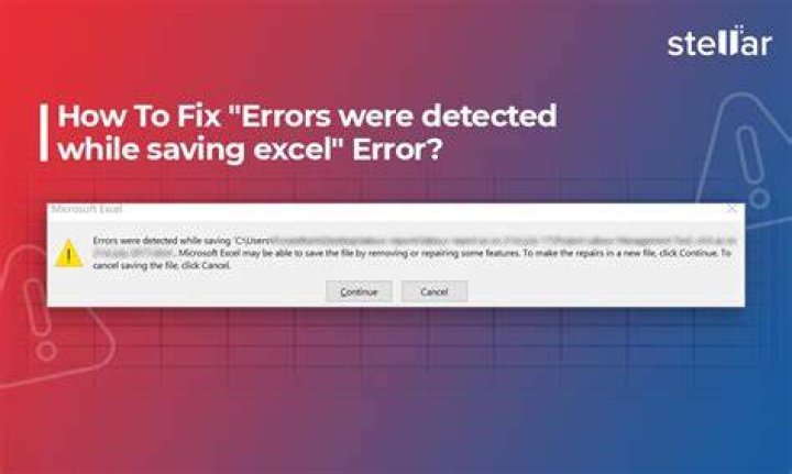 Error while saving a shared Excel spreadsheet: 