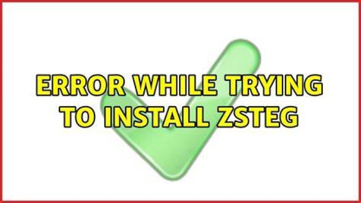 Error while trying to install zsteg