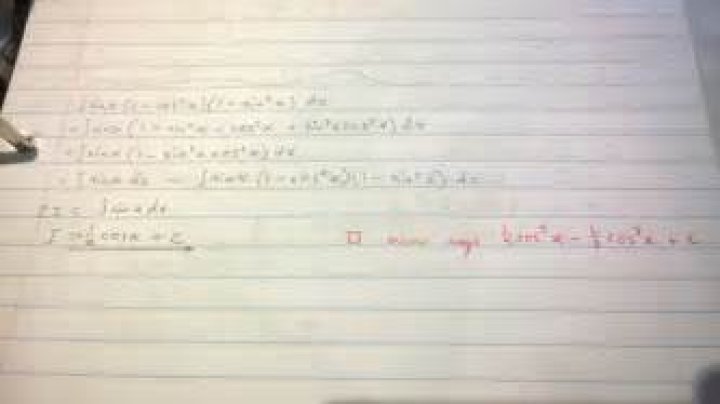 Evaluate $\int{\sin^3(x)\cos^2(x)}dx$ [duplicate]