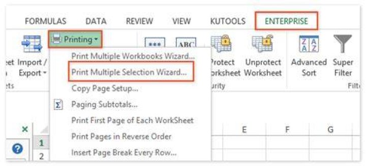 Excel - Print entire workbook