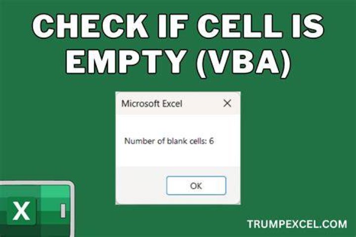 Excel: How to check if a cell is empty with VBA? [duplicate]