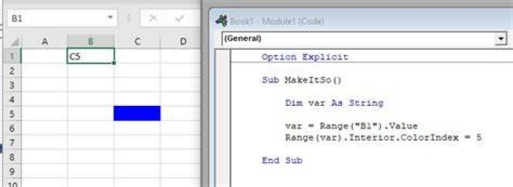 Excel VBA, define range with a variable that has it's value gathered from a cell