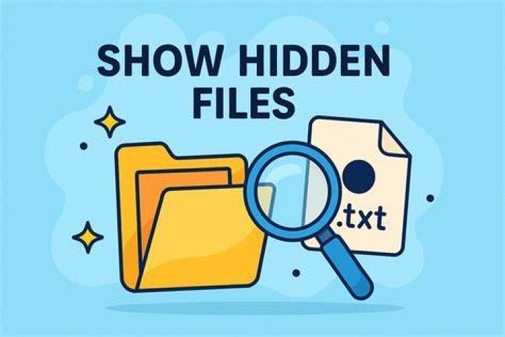 Execute commands on hidden files