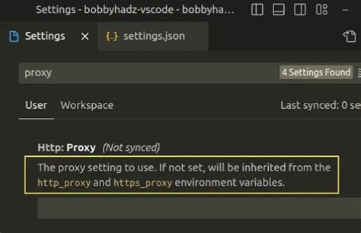 export http_proxy: where does the proxy setting get stored?