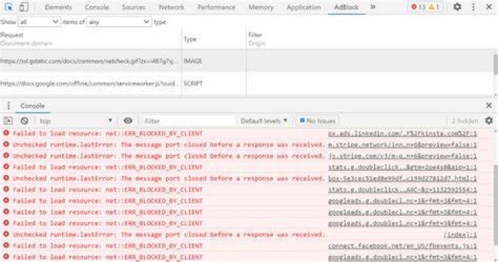 Failed to load resource: net::ERR_TIMED_OUT in All browsers