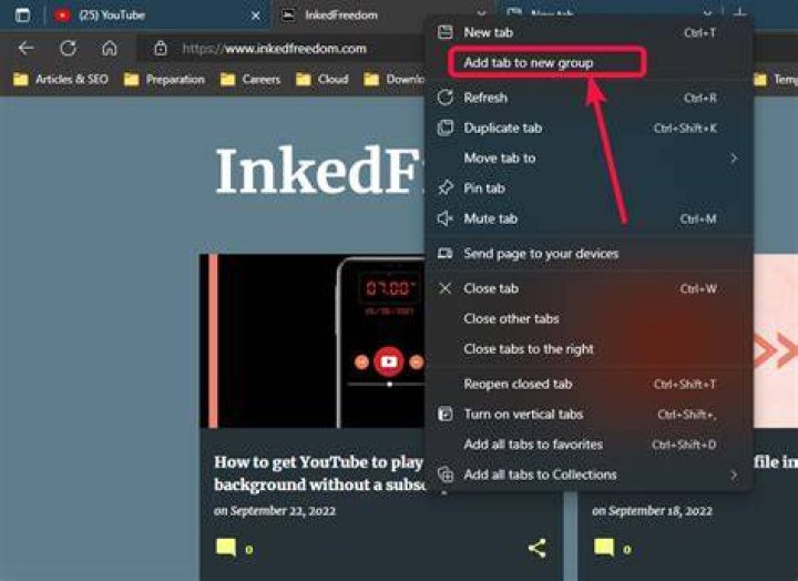 Feature to save tab sessions.