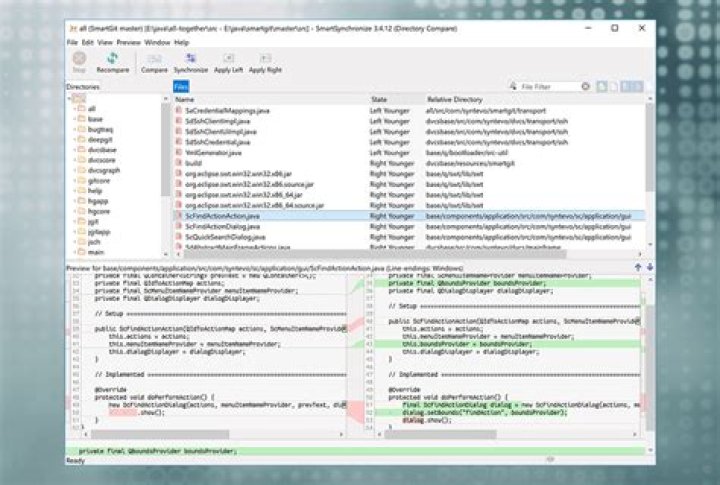 File and directory comparison tool?
