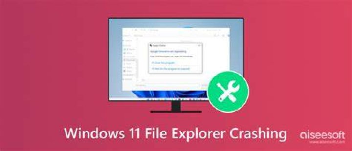 File Explorer crashes when i select a file