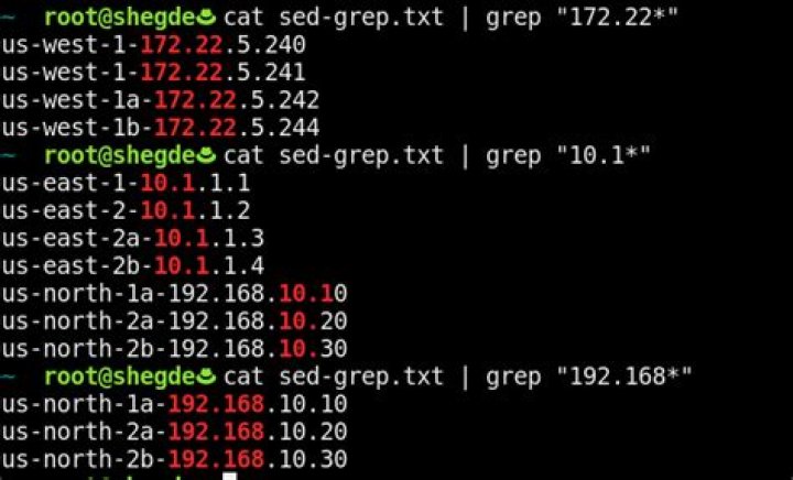 Filter lines based on length using sed and grep