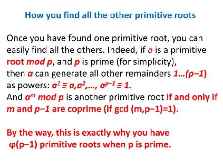Find all the primitive roots of $13$