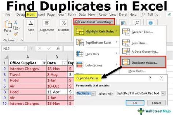 Find duplicates in two different tabs [duplicate]