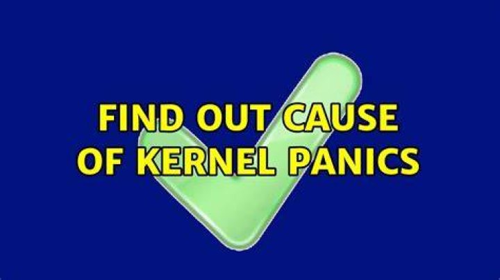 Find out cause of kernel panics
