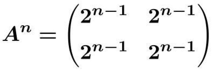 Find the nth power of a matrix