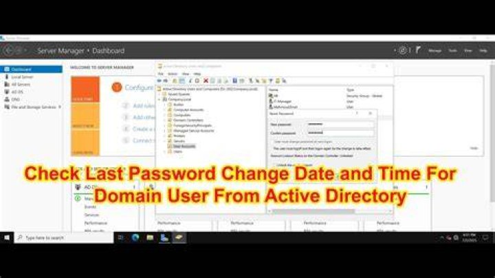 finding exact date/time when a user changed his password last time