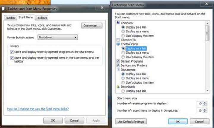 Finding Mail (32-bit) in the start menu