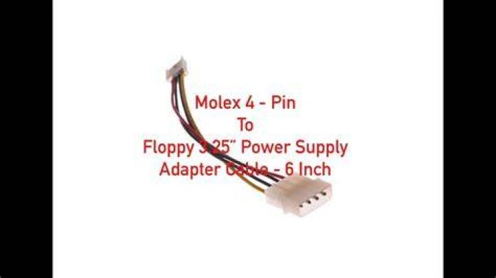 Floppy Power Connector vs Molex