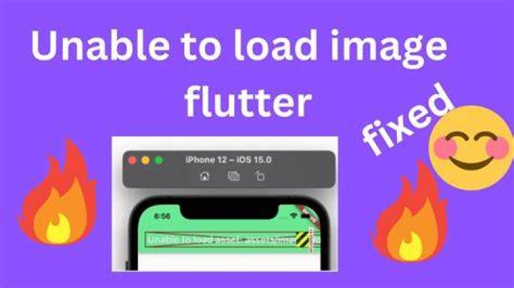 FlutterError: Unable to load asset