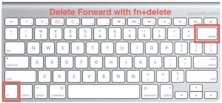 Forward delete using Apple keyboard
