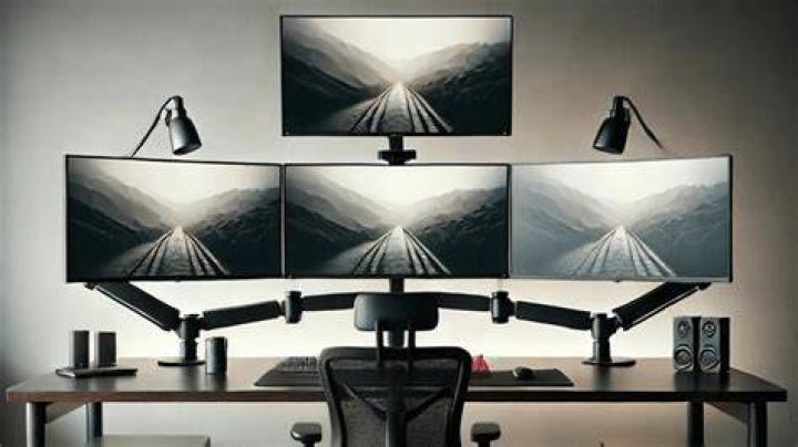 Four monitor setup with two Nvidia graphics cards