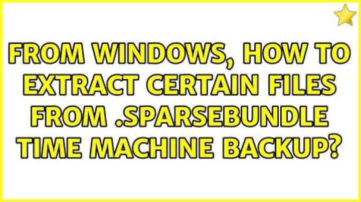 From Windows, how to extract certain files from .sparsebundle Time Machine backup?