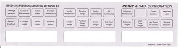 function key template
