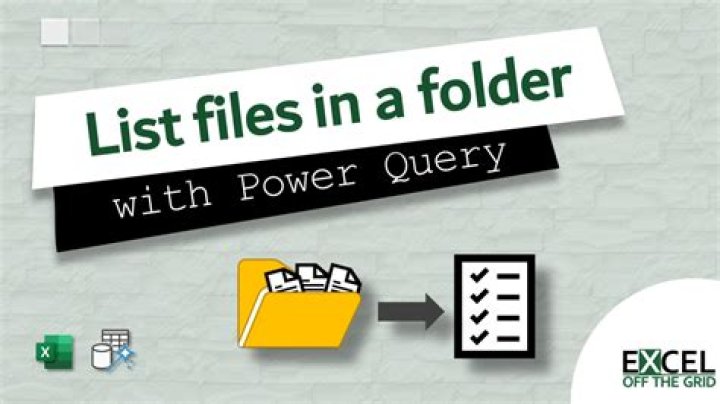 Get a list of all files in folder and sub-folder in a file