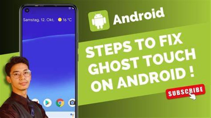 Ghost touch on android device only when connected