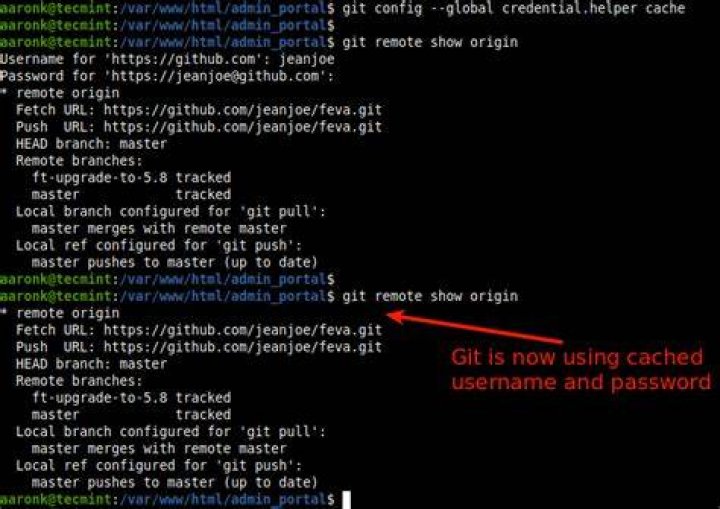 git: 'credential-cache' is not a git command