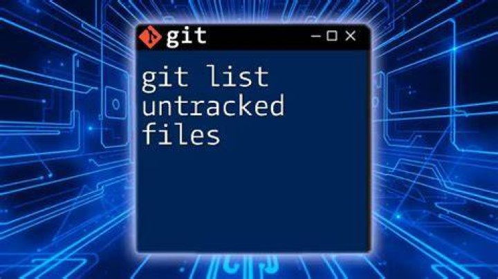 git: How to ignore all present untracked files?