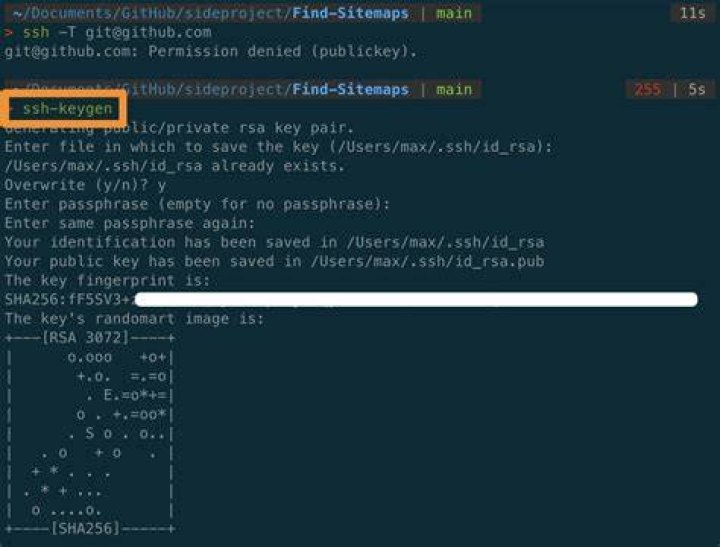 GitHub Egit ssh