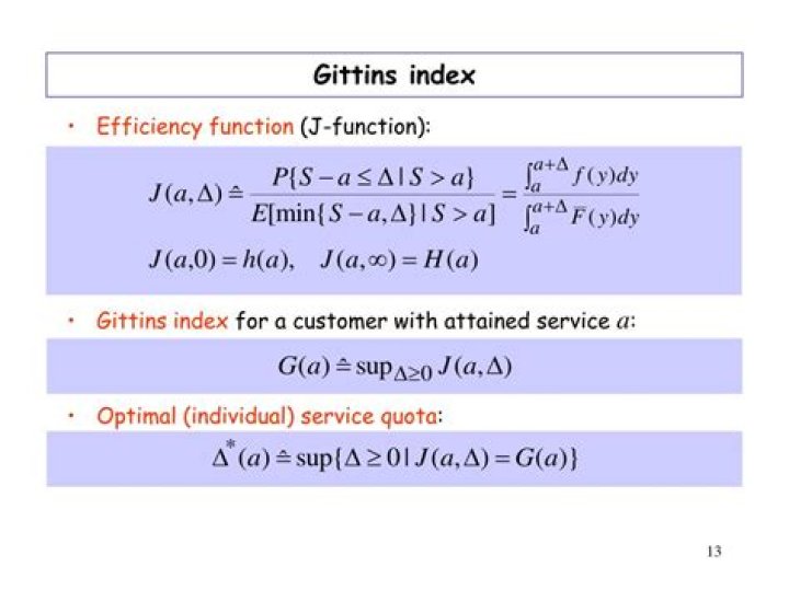 Gittins Index for a simple example