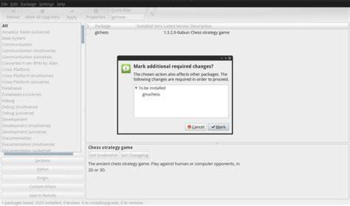 glchess install