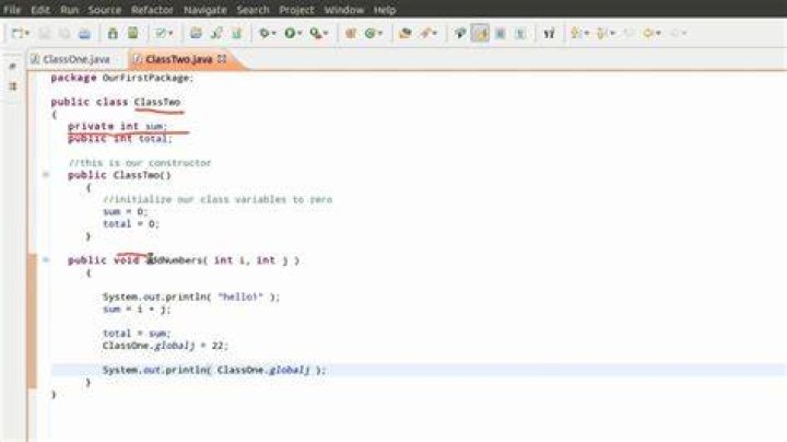 Global variables in Java