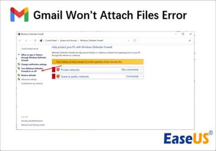GMail Error for the above case