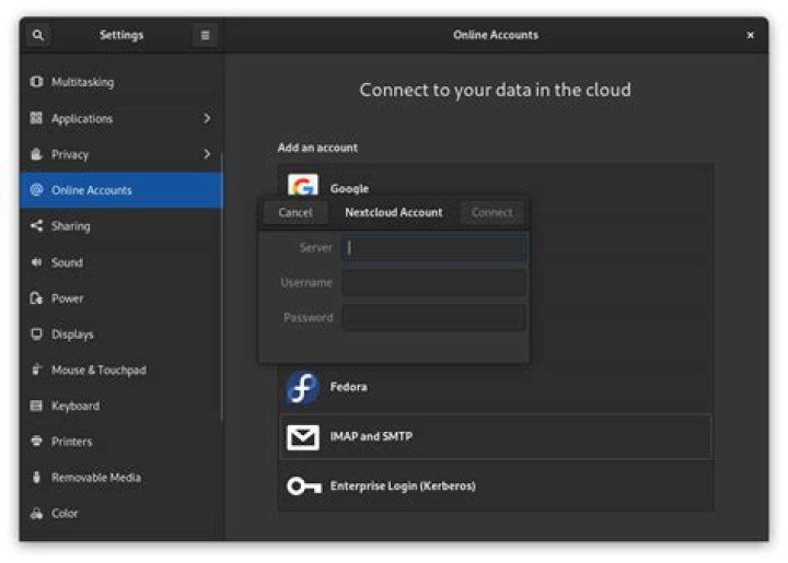 gnome-online-account remembers my google password?