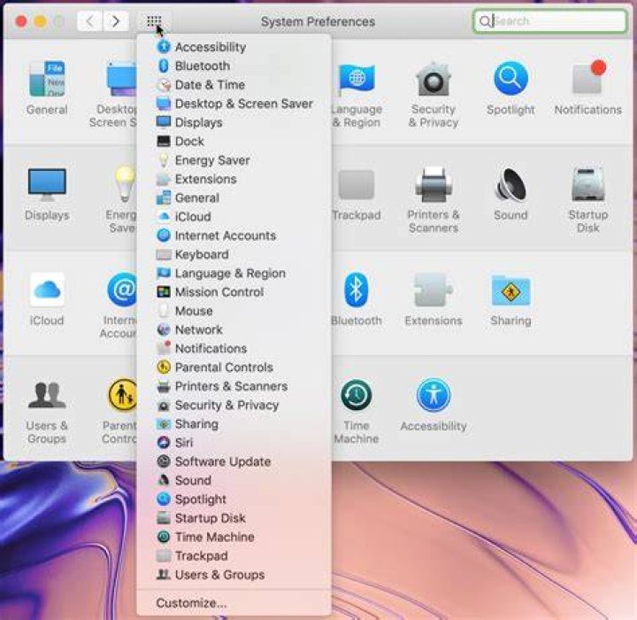 Go to system preferences, then "MySQL"