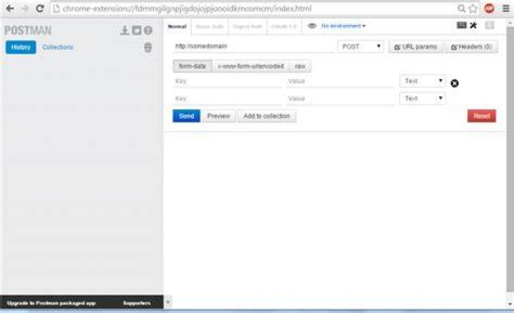 Google Chrome Extension to submit POST/GET requests?