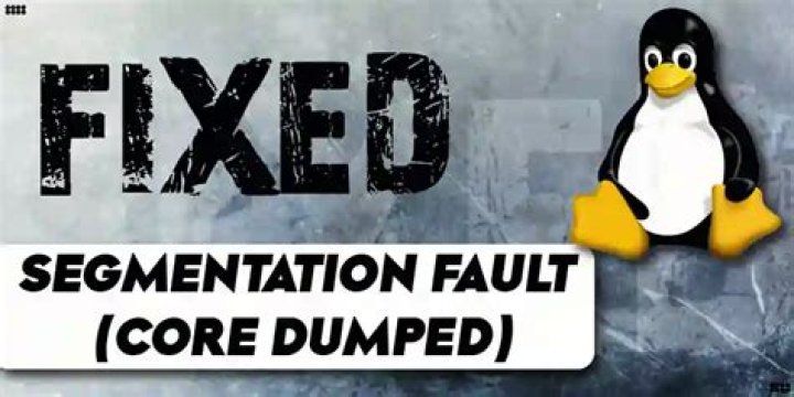 Gparted error - Segmentation fault (core dumped)