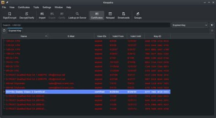 GPG Tools: location of private keys