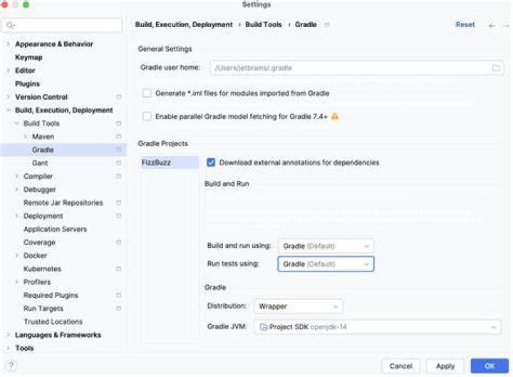 Gradle-File warnings In IntelliJ IDEA 2019.1