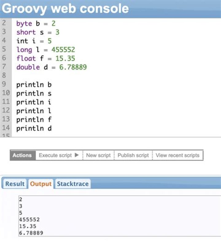 Groovy syntax not working with backslashes
