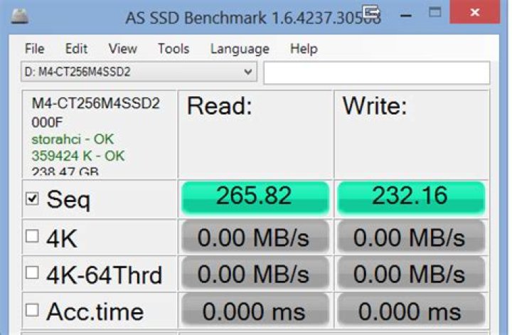 Highest effective transfer rate on SATA II