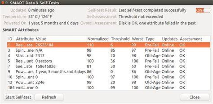 How can I check the SMART status of a SSD or HDD on current versions of Ubuntu 14.04 through 20.04?