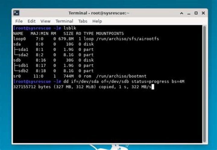 How can I clone a Windows 10 disk onto a larger disk?