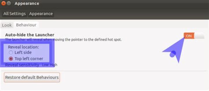 How can I configure Unity's launcher auto-hide behavior?